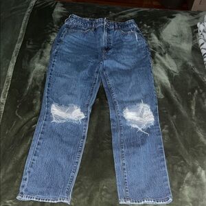 PacSun Women’s Classic Blue Ripped Jeans